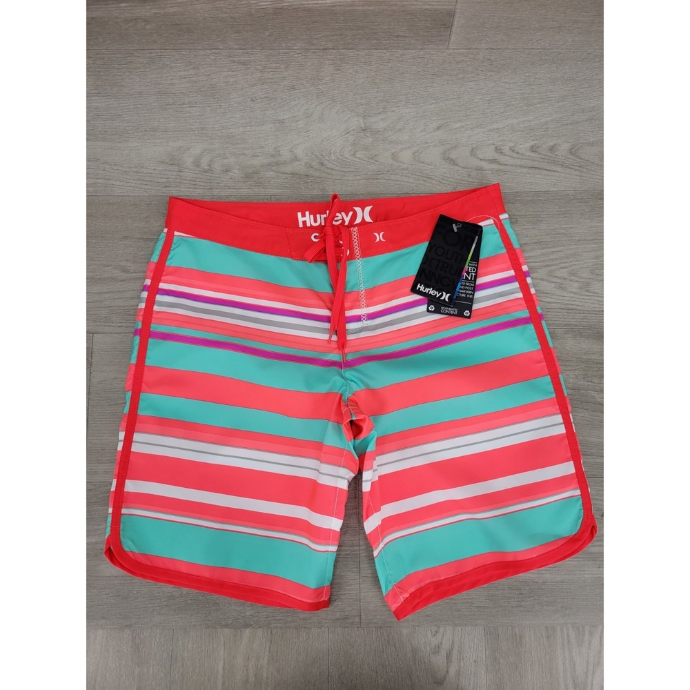 Hurley Youth Board Shorts Size 5 Multicolor Swim Trunks Beach NWT